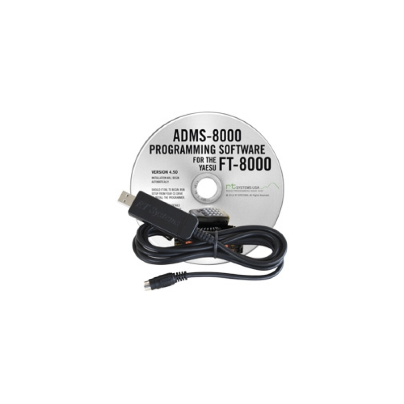 ADMS-8000 Programming Software and USB-29B cable the FT-8000 |