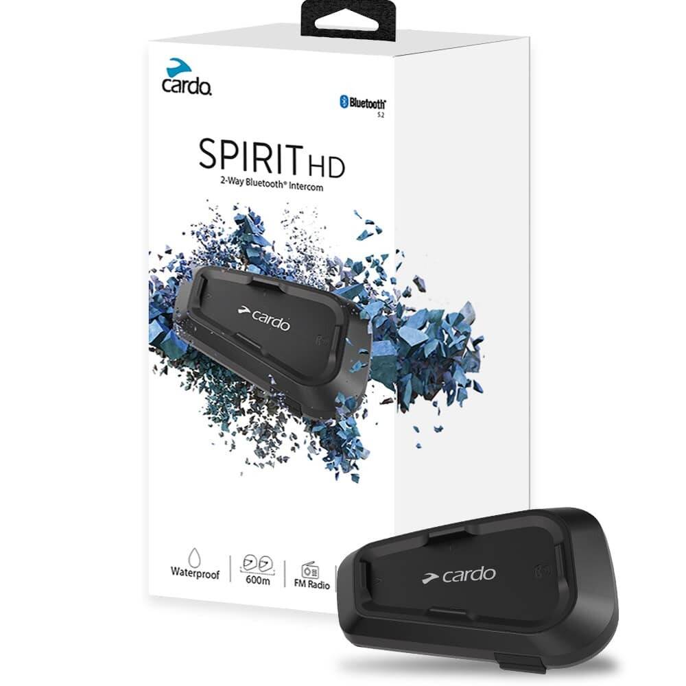 アクセサリー cardo SPIRIT HD Bluetooth Cardo Spirit HD Single Bluetooth Communicator - Radioworld