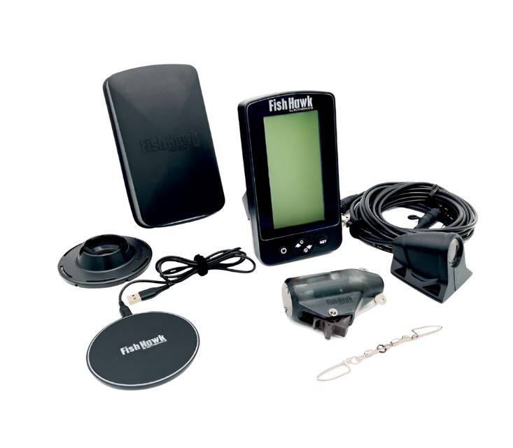 Fish Hawk Lithium Ultra System with Double Wide Transducer