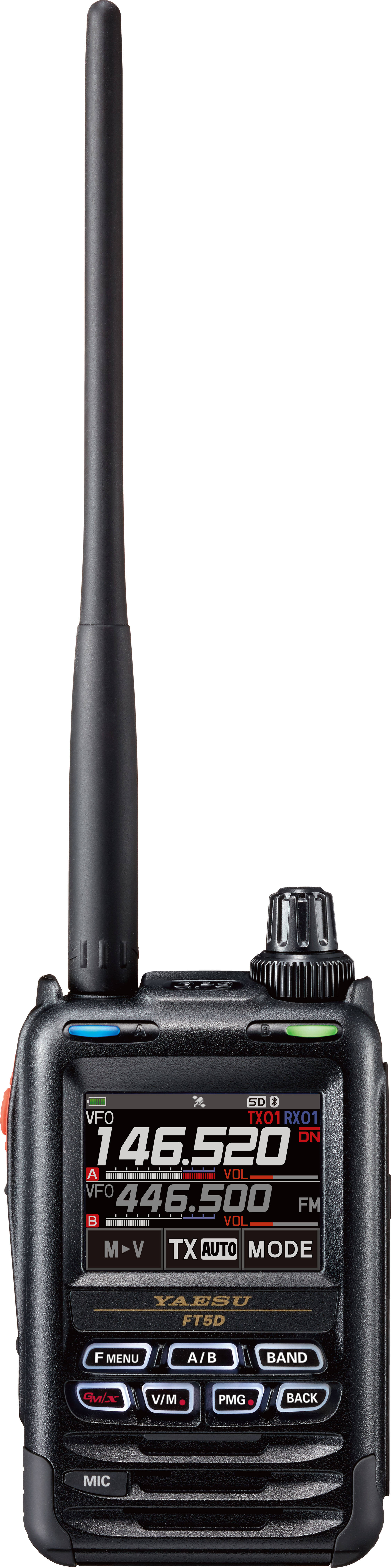 Yaesu FT5DR 2m/70cm FM/C4FM Deluxe Handheld Transceiver Radioworld