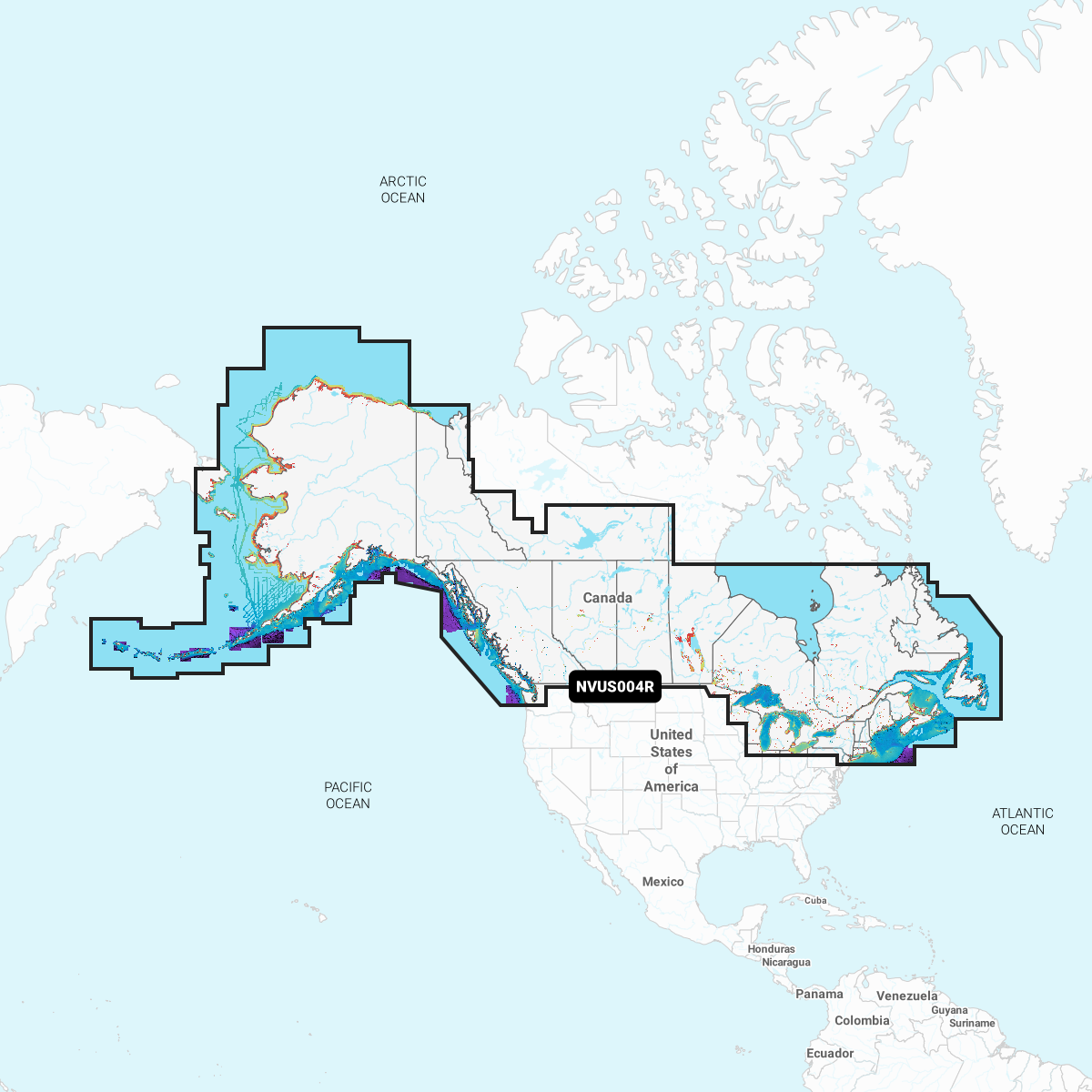 Garmin Garmin Navionics Vision+ NVUS004R - Canada, Alaska, & Great ...