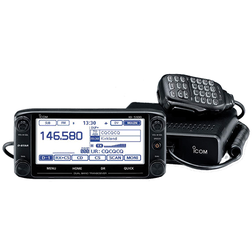 ID-5100 VHF/UHF Dual Band Digital Transceiver